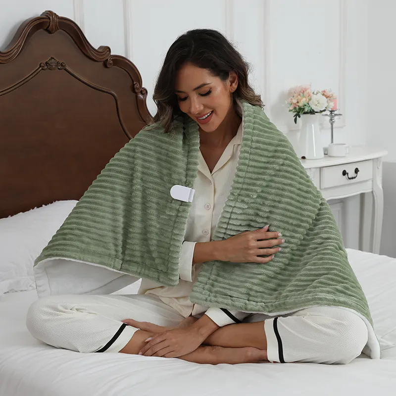 ribbed throw blanket