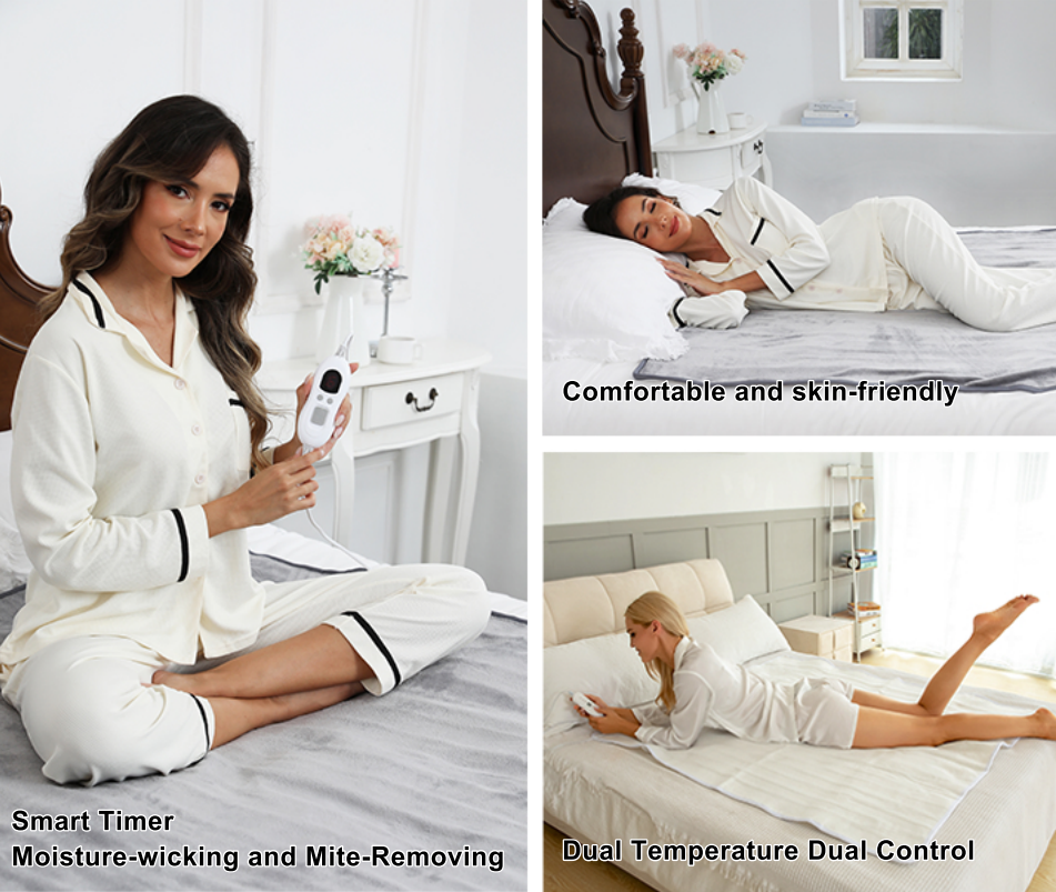 Flannel Electric Under Blanket Details